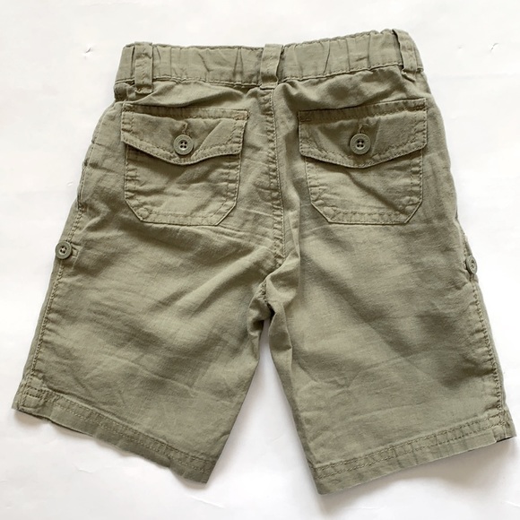 8/$20 Linen Blend Convertible Shorts Size 4 - Picture 6 of 8